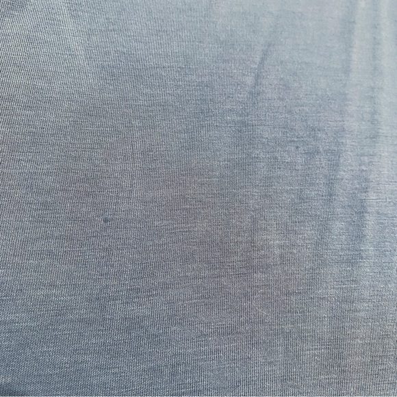 Haute Hippie Tribe | Rhinestone Spandex Top Drop Shoulder Blue Size Medium - Picture 6 of 9